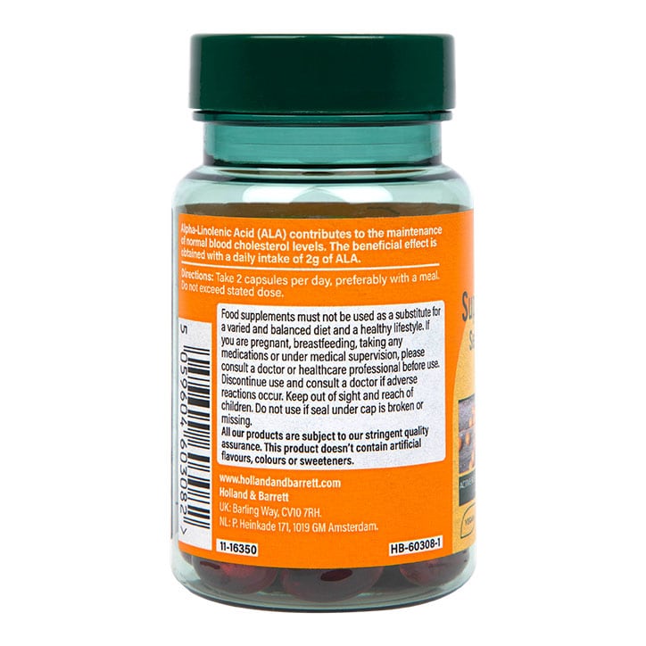 Holland & Barrett Sea Buckthorn Oil 60 Capsules